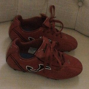 Joma Red Soccer Cleats Shoes youth size 2.5